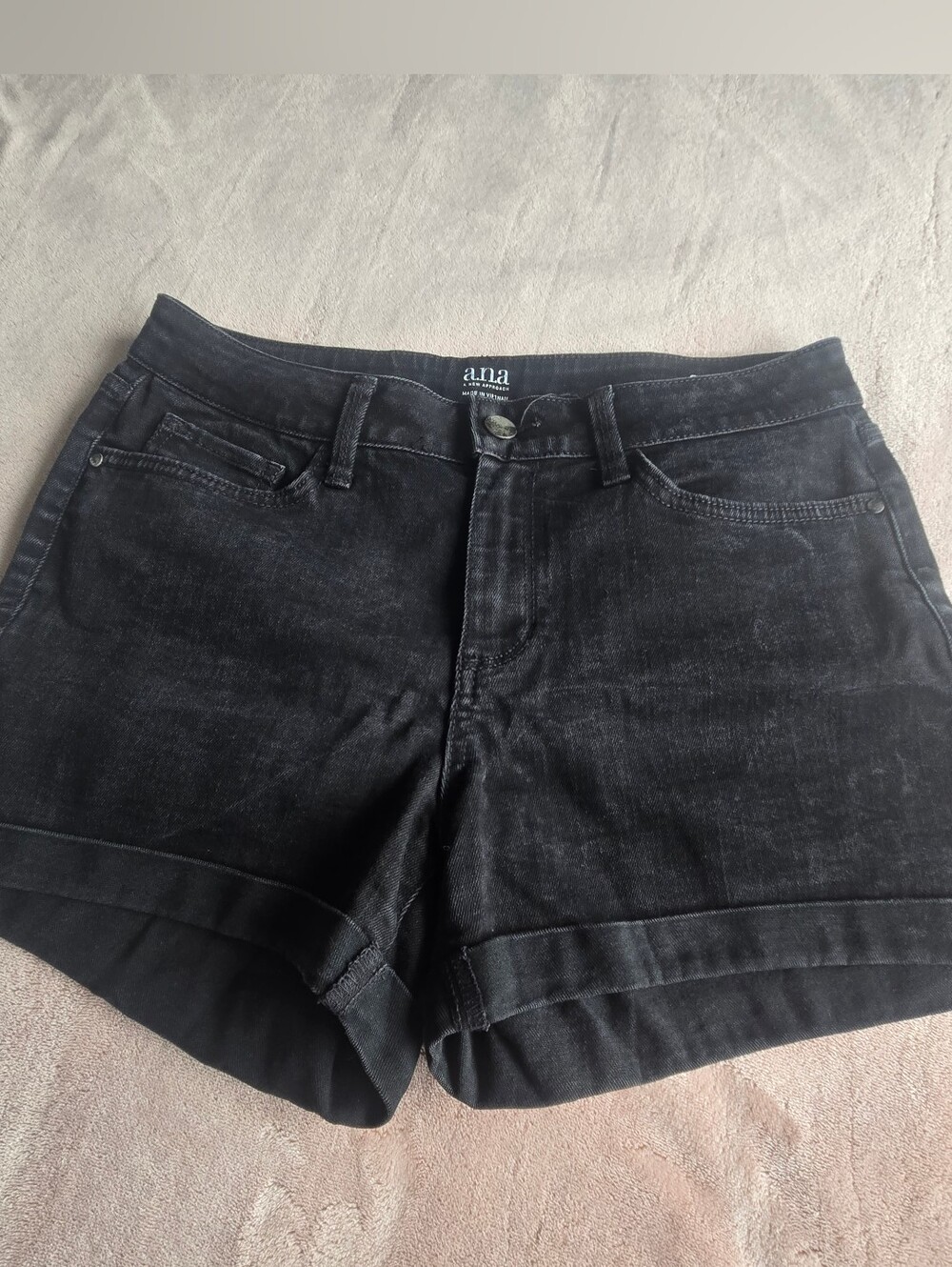 a.n.a Black Women's Denim Shorts
